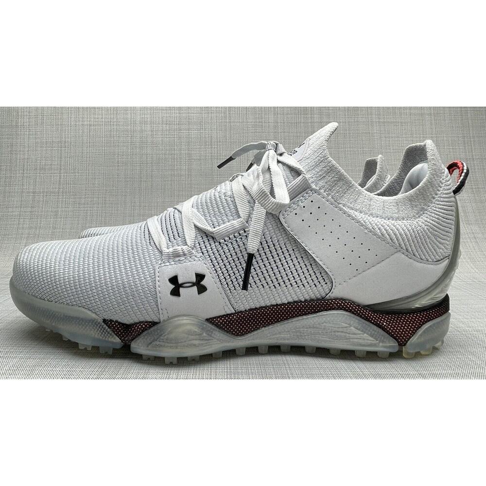 Under Armour UA HOVR Tour Men’s Spikeless Golf Shoes Gray 3025069-102 Size 7